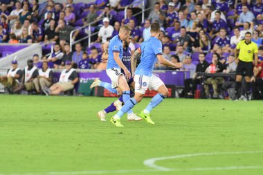 Orlando City 26 Temmuz 2018 'de Florida Exploria Stadyumu' nda NYC FC 'ye ev sahipliği yaptı. Fotoğraf: Marty Jean-Louis