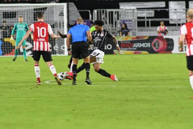 Korintliler, 10 Ocak 2018 'de Orlando City Stadyumu' nda düzenlenen Florida Kupası 'nda PSV Eindhoven' a karşı..  