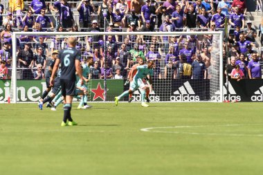 Orlando City SC 20 Nisan 2019 'da Orlando City Stadyumu' nda Vancouver Whitecaps 'a ev sahipliği yapıyor..  