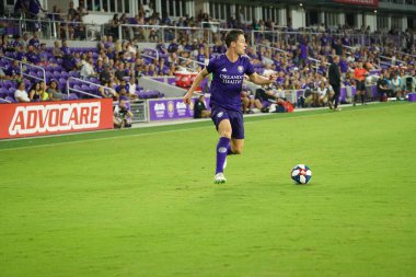 Orlando City, 3 Temmuz 2019 Çarşamba günü Orlando Florida 'daki Exploria Stadyumu' nda Philadelphia Union 'a ev sahipliği yaptı.. 