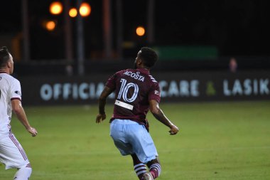 Real Salt Lake, 12 Temmuz 2020 'de Orlando Florida' da düzenlenen MLS Sırt Turnuvası sırasında Colorado Rapids ile karşı karşıya. 