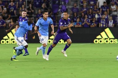 Orlando City 26 Temmuz 2018 'de Florida Exploria Stadyumu' nda NYC FC 'ye ev sahipliği yaptı. Fotoğraf: Marty Jean-Louis