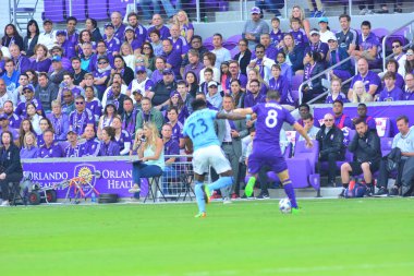 Orlando City, 5 Mart 2017 'de Orlando City Stadyumu' nda NYC FC 'ye ev sahipliği yaptı..  
