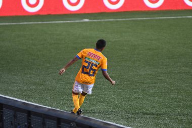 Atlanta United sunucusu Tigres & MLS Homegrown takımları 31 Temmuz 2018 'de Atlanta, Georgia' da düzenlenen MLS All Star haftasında.