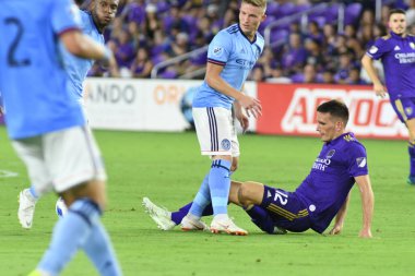 Orlando City 26 Temmuz 2018 'de Florida Exploria Stadyumu' nda NYC FC 'ye ev sahipliği yaptı. Fotoğraf: Marty Jean-Louis