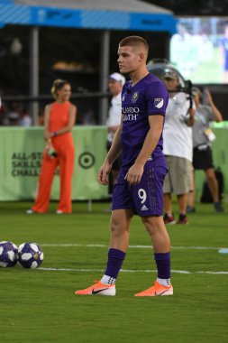 30 Temmuz 2019 'da Orlando Florida' da Disney 'in Vahşi Spor Dünyası' nda MLS All-Star Yetenek Yarışması. 
