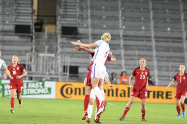 ABD, 7 Mart 2018 tarihinde Orlando City Stadyumu 'ndaki SheBelives Kupası' nda İngiltere ile karşı karşıya geldi..  
