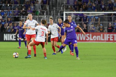 Orland Pride, 25 Ağustos 2018 'de Orlando Florida' daki Exploria Stadyumu 'nda Chicago Red Stars' a ev sahipliği yapıyor.. 