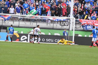 13 Ocak 2018 'de Orlando Florida' daki Spektrum Stadyumu 'nda düzenlenen Florida Kupası' nda Korucular Corinthianlara karşı..