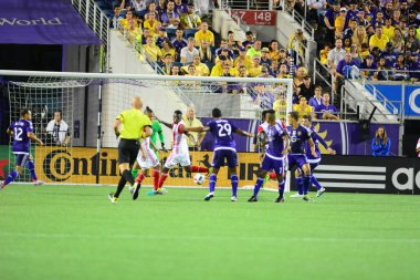 Orlando City SC, 18 Haziran 2016 'da Orlando Florida' daki Camp World Stadyumu 'nda San Jose Depremleri' ne ev sahipliği yaptı..