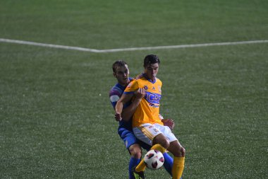 Atlanta United sunucusu Tigres & MLS Homegrown takımları 31 Temmuz 2018 'de Atlanta, Georgia' da düzenlenen MLS All Star haftasında.