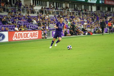 Orlando City, 3 Temmuz 2019 Çarşamba günü Orlando Florida 'daki Exploria Stadyumu' nda Philadelphia Union 'a ev sahipliği yaptı.. 