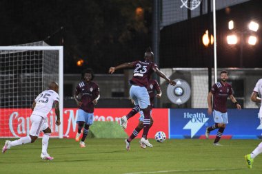 Real Salt Lake, 12 Temmuz 2020 'de Orlando Florida' da düzenlenen MLS Sırt Turnuvası sırasında Colorado Rapids ile karşı karşıya. 