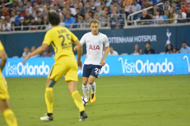 Paris Saint-Germain, Tottenham Hotspur 'a karşı 22 Temmuz 2017' de Orlando Florida 'daki Citrus Bowl' da.  