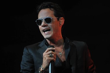 Latin şarkıcı Marc Anthony 5 Ekim 2014 'te Orlando Florida' daki Amway Center 'da konser verdi.. 