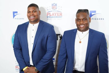 30 Ocak 2020 Perşembe günü Miami 'deki James L Knight Center' da 21. Geleneksel Superbowl İncil Kutlaması Kırmızı Halı.  