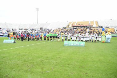 13 Ocak 2018 'de Orlando Florida' daki Spektrum Stadyumu 'nda düzenlenen Florida Kupası' nda Korucular Corinthianlara karşı..