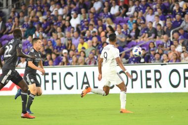 Orlando City 21 Nisan 2018 'de Orlando Florida' daki Exploria Stadyumu 'nda San Jose depremlerine ev sahipliği yaptı..  