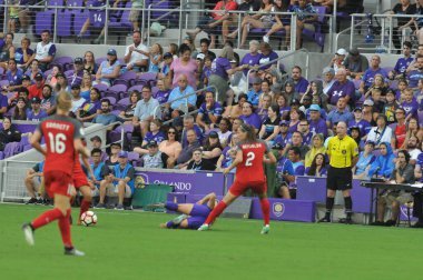Orlando Pride, 23 Eylül 2017 'de Orlando City Stadyumu' nda Portland Thorns 'a ev sahipliği yaptı.. 