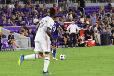 Orlando City 14 Temmuz 2018 'de Florida Exploria Stadyumu' nda Toronto FC 'ye ev sahipliği yaptı. Fotoğraf: Marty Jean-Louis