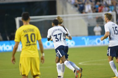 Paris Saint-Germain, Tottenham Hotspur 'a karşı 22 Temmuz 2017' de Orlando Florida 'daki Citrus Bowl' da.  