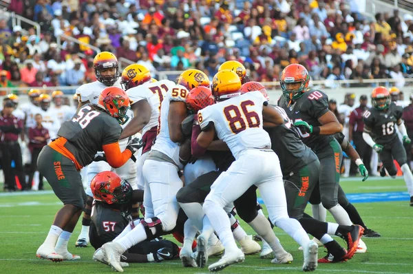 Florida Rattlers Enfrentan Bethune Cookman Wildcats Durante Los Clásicos Florida —  Fotos de Stock