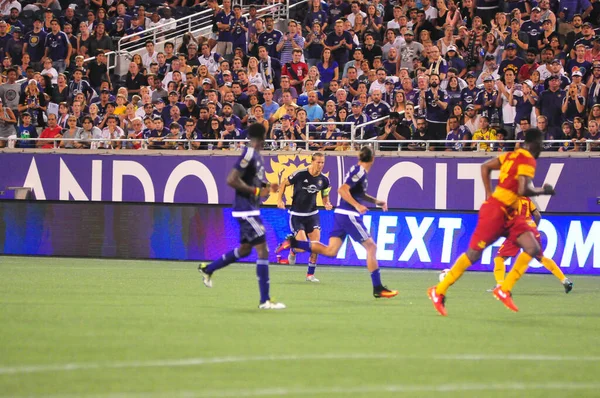 Orlando City SC, 29 Haziran 2016 'da Orlando Florida' daki Kamp Dünyası Stadyumu 'nda Fort Lauderdale Strikers' a ev sahipliği yaptı..