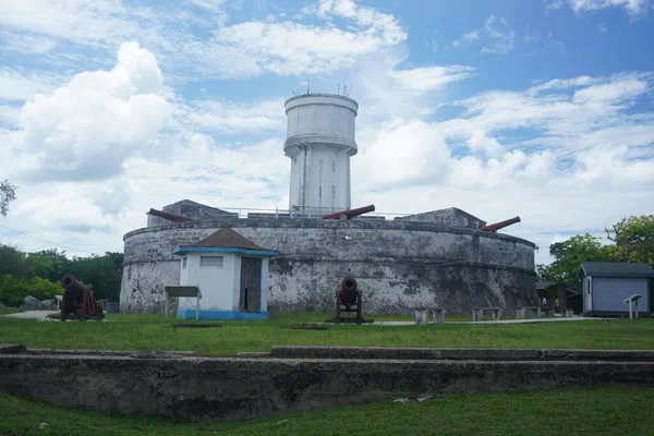 Veduta Delle Antiche Mura Della Fortezza — Foto Stock