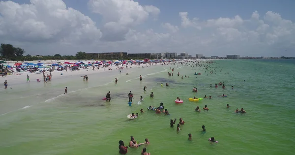 Flygfoto Över Den Vackra Staden Clearwater Florida Den Augusti 2017 — Stockfoto