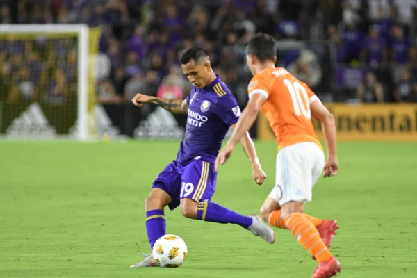 Orlando City SC, 22 Eylül 2018 'de Florida Exploria Stadyumu' nda Houston Dynamo 'yu ağırladı..