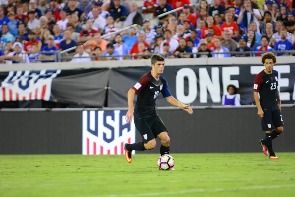 Usa Soccer Team Host Trinidad Tobago Everbank Field Jacksonville Φλόριντα — Φωτογραφία Αρχείου