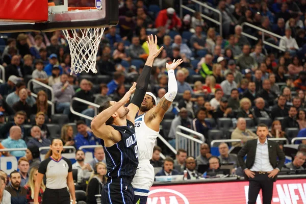 Orlando Magic Şubat 2020 Tarihinde Orlando Florida Amway Center Minnesota — Stok fotoğraf