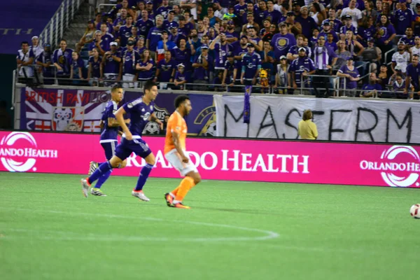 Orlando City Sediou Houston Dynamo Julho 2016 Camping World Stadium — Fotografia de Stock