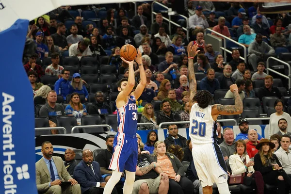 Orlando Magic, Philadelphia 76ers 'ı 13 Kasım 2019 Çarşamba günü Amway Center' da ağırlamaktadır. Fotoğraf: Marty Jean-Louis