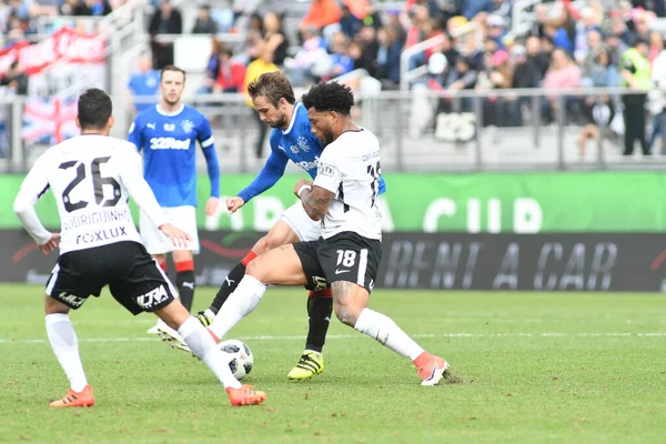 13 Ocak 2018 'de Orlando Florida' daki Spektrum Stadyumu 'nda düzenlenen Florida Kupası' nda Korucular Corinthianlara karşı..