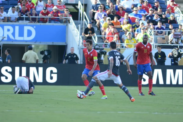Costa Rica Affronte Paraguay Lors Centenario Copa America Camping World — Photo
