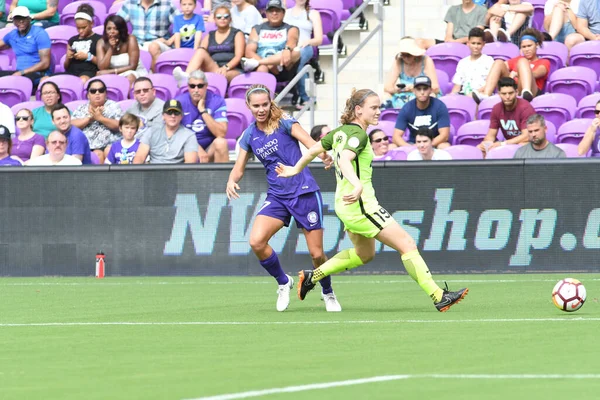 Orlando Pride Hospeda Seattle Reign Exploria Stadium Orlando Florida Julho — Fotografia de Stock