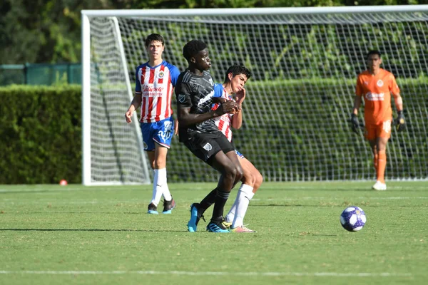30 Temmuz 2019 'da Orlando Florida' daki Disney 'in Vahşi Spor Dünyası' nda düzenlenen MLS Allstar Haftası sırasında MLS Homegrown oyunu.
