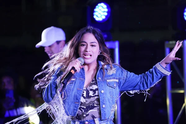 Singer Ally Brooke Post Match Concert Presented Pepsi Exploria Stadium — Stock Photo, Image