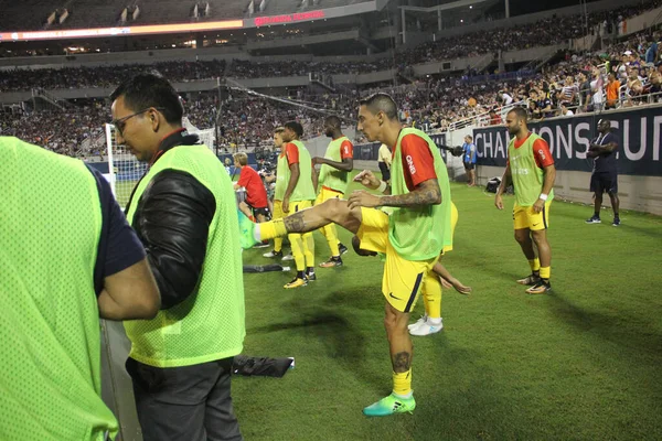 Paris Saint-Germain, Tottenham Hotspur 'a karşı 22 Temmuz 2017' de Orlando Florida 'daki Citrus Bowl' da.  