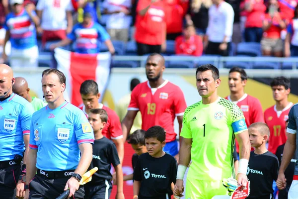 Kosta Rika, Copa America Centenario sırasında Paraguay ile Orlando Florida 'daki Dünya Kampı Stadyumu' nda karşılaştı.. 