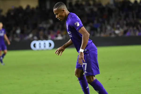 Orlando City Acoge Real Salt Lake Estadio Exploria Sábado Febrero — Foto de Stock