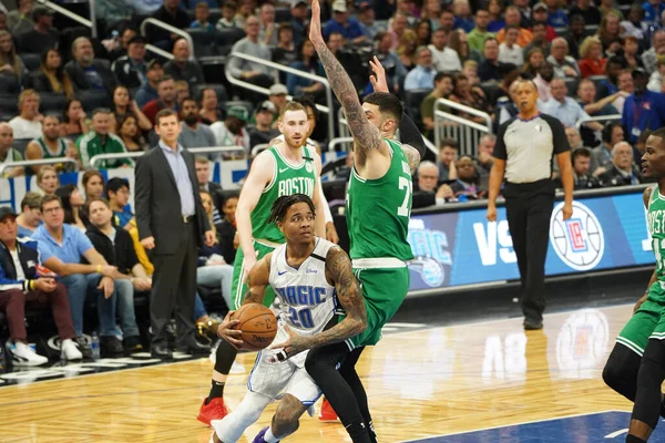 Orlando Magic Hostit Boston Celtics Amway Center Pátek Ledna 2020 — Stock fotografie