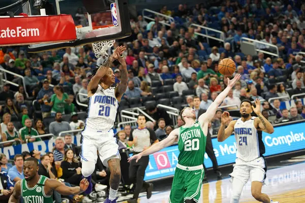 Orlando Magic Hostit Boston Celtics Amway Center Pátek Ledna 2020 — Stock fotografie