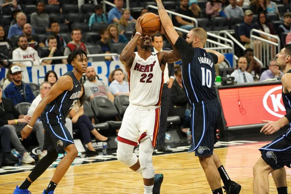 Basketball Game Nba Season Orlando Magic Miami Heat Gennaio 2020 — Foto Stock