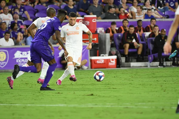 Orlando City Ospita Atlanta United All Exploria Stadium Orlando Florida — Foto Stock