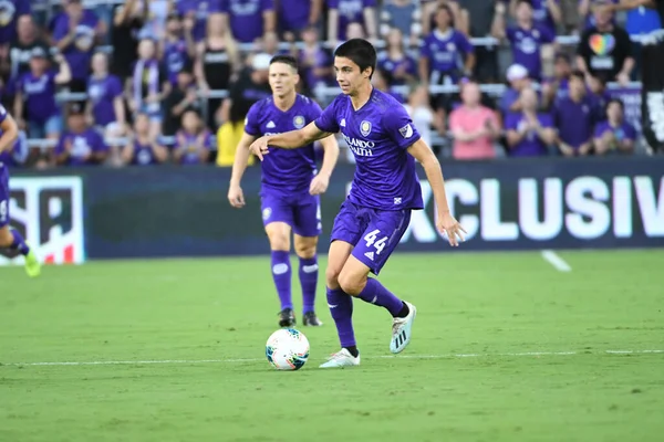 Orlando City Empfängt Den Atlanta United Während Des Cup Exploria — Stockfoto