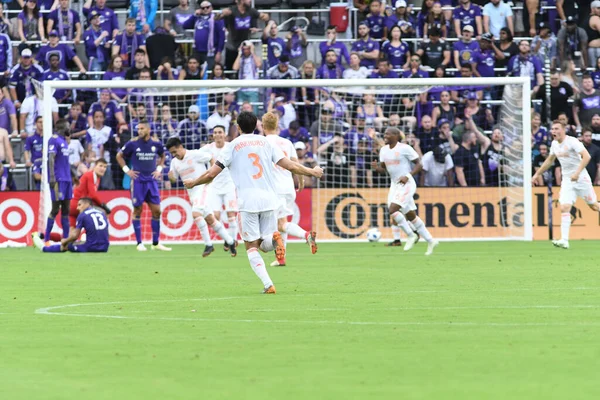 Orlando City Ospita Atlanta United All Orlando City Stadium Orlando — Foto Stock