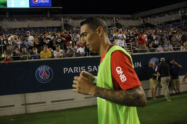 Paris Saint-Germain, Tottenham Hotspur 'a karşı 22 Temmuz 2017' de Orlando Florida 'daki Citrus Bowl' da.  