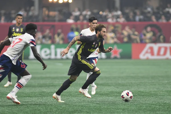 1 Ağustos 2018 tarihinde Atlanta 'daki Mercedez Benz Stadyumu' nda tüm yıldızlar Juventus 'a karşı.. 